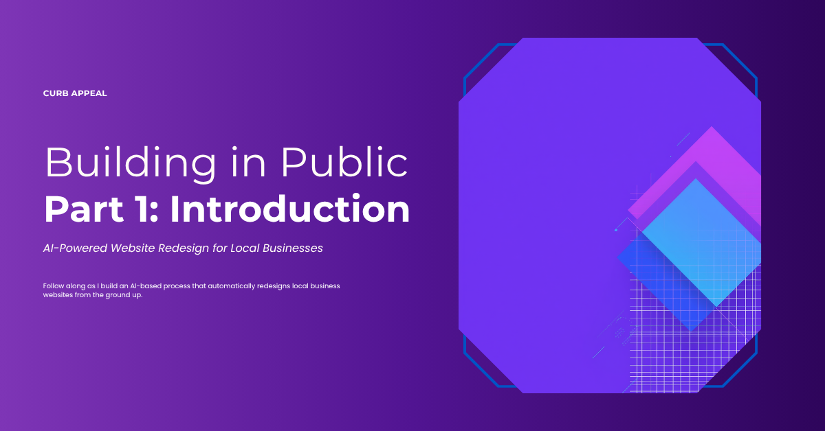 I Built an AI Tool That Redesigns Websites. Now I'm Building It Into a Real Product in Public.