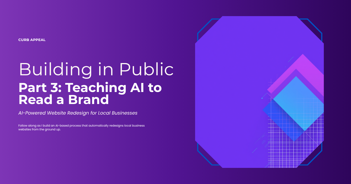 Teaching AI to Read a Brand: Color, Tone, and Purpose from a Single URL